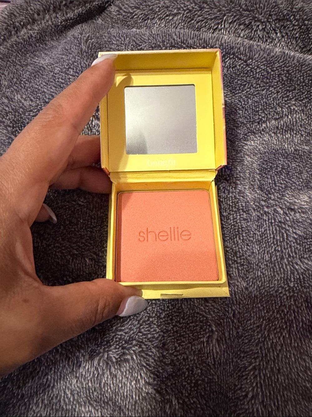 Benefit Shellie Blush. Warm seashell pink